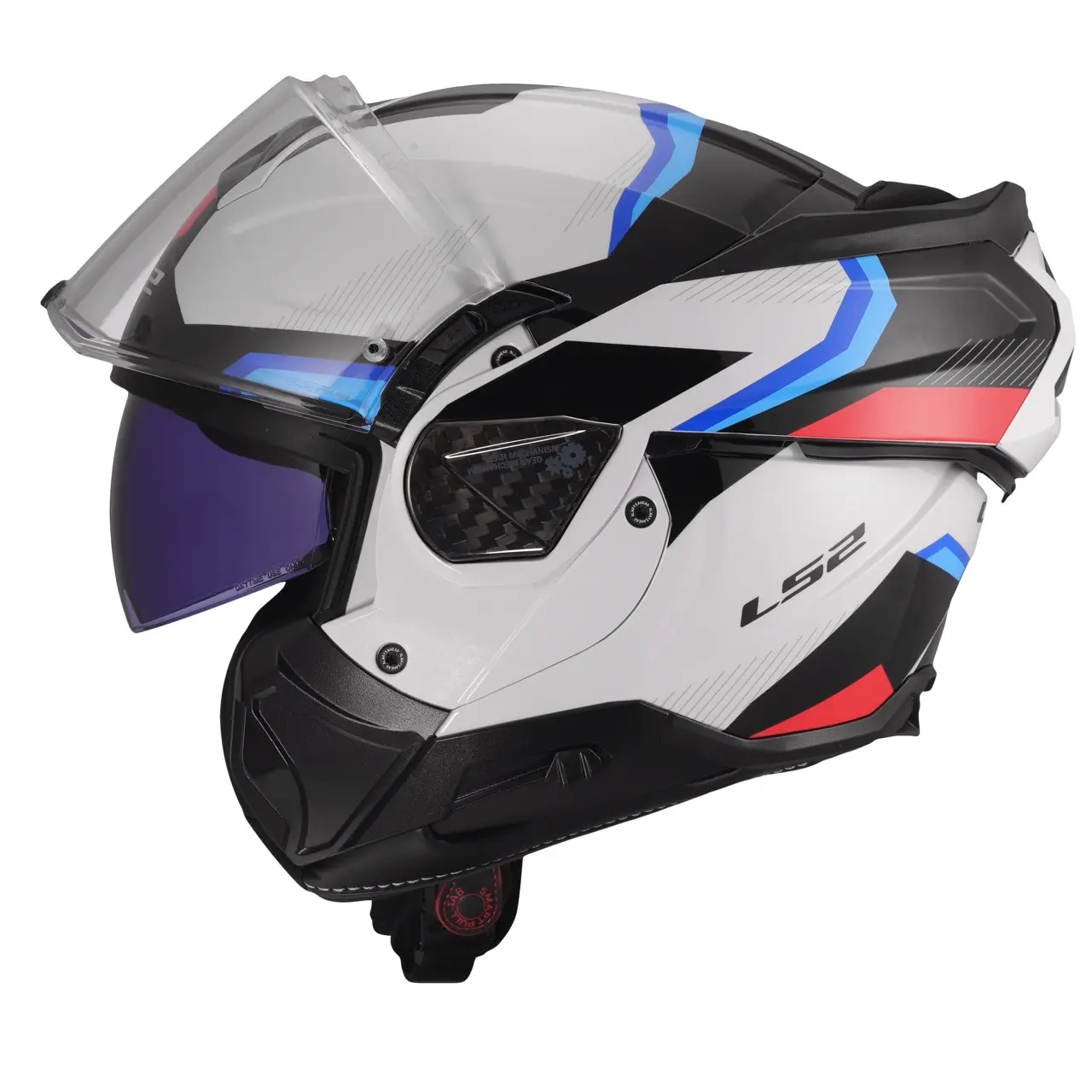 569102102-LS2 FF910 ADVANT II TRIPLE WHITE BLUE RED  (9) en tamaño grande.webp