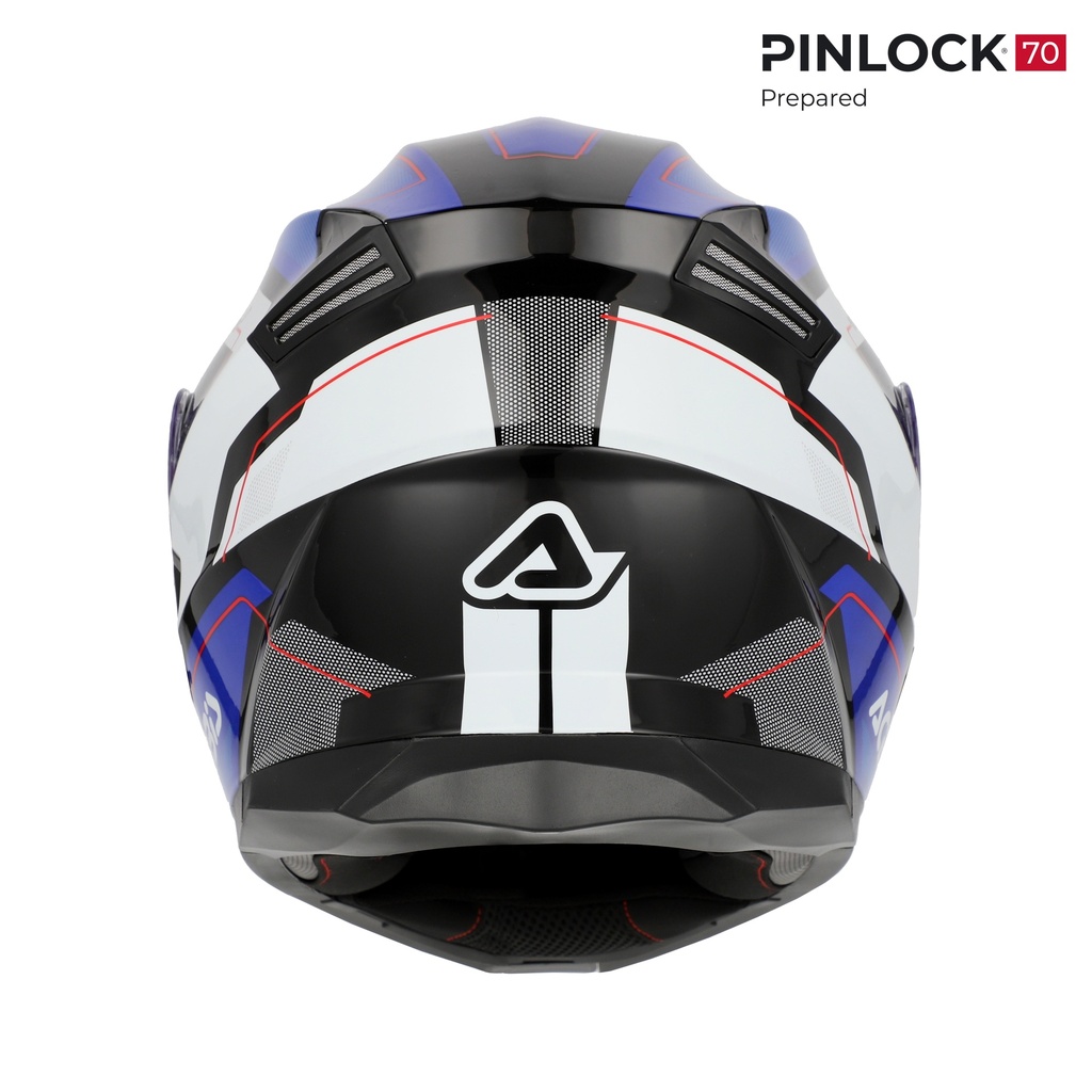 Casco Acerbis SEREL 2206 Azul Blanco - imagen 2