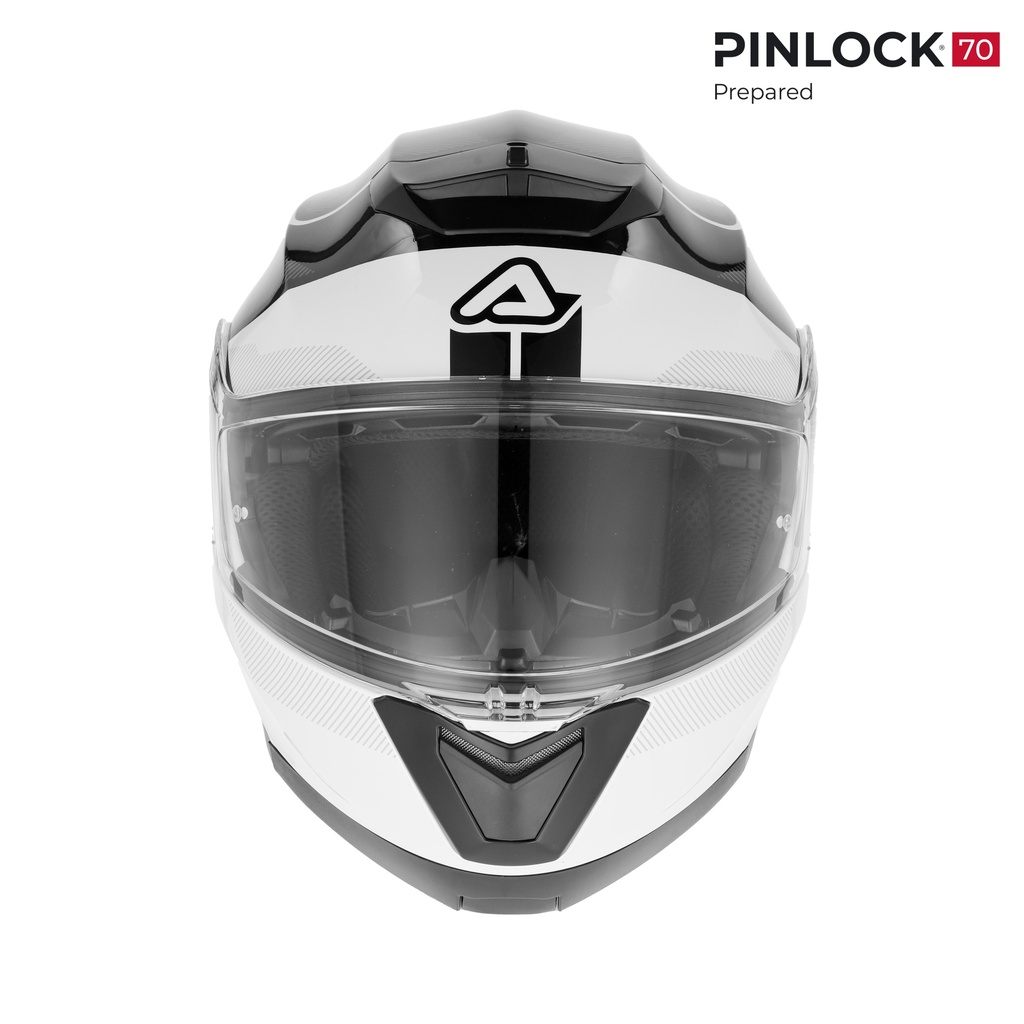 Casco Acerbis SEREL 2206 Negro Blanco - imagen 2