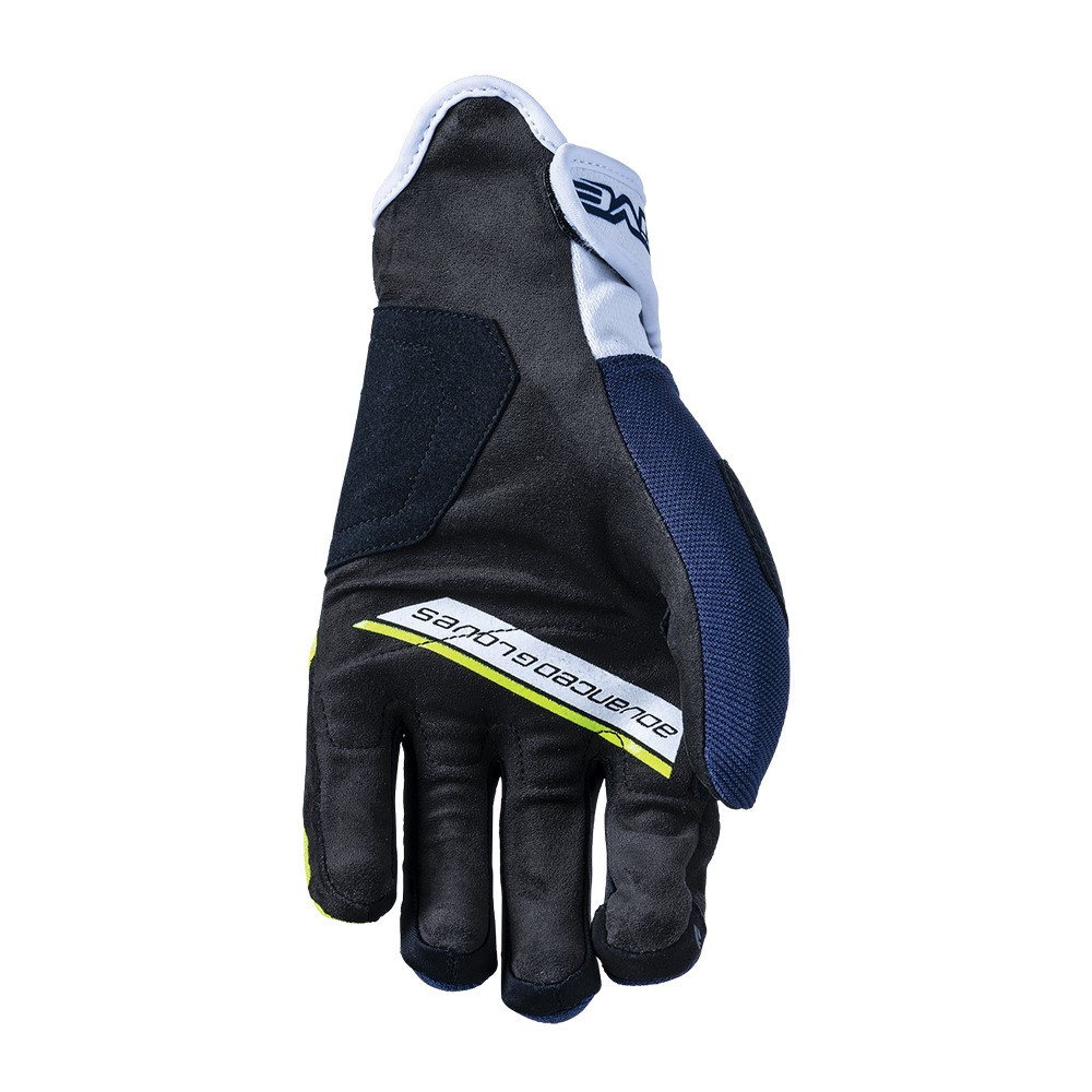 Guantes Five E3 Evo Amarillo Fluor Azul - imagen 1