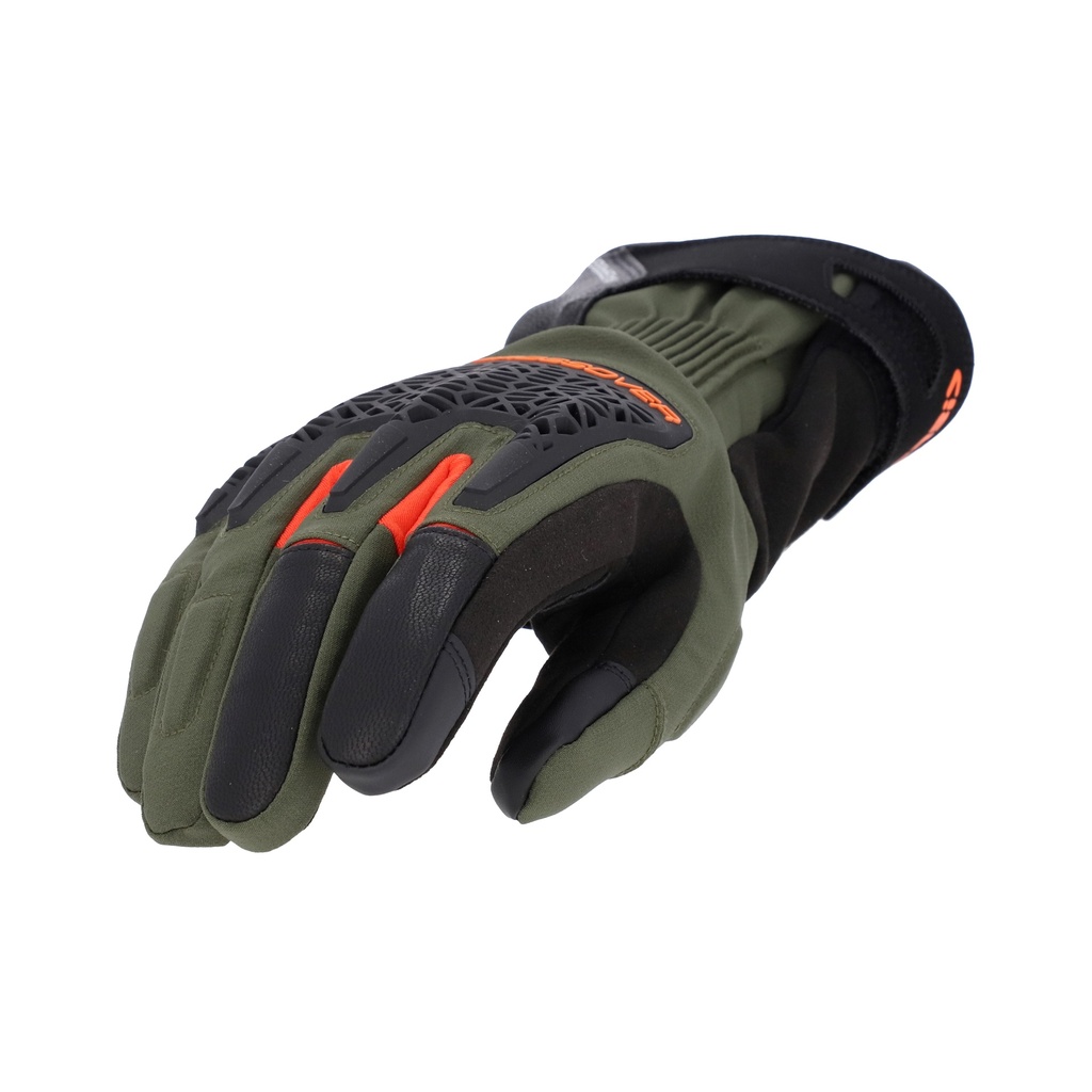 Guantes Acerbis CE Crossover WP Negro Verde - imagen 1