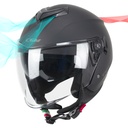 Casco Jet CGM 126A Iper mono negro mate 