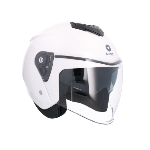 Casco Jet Shiro Ibiza grafito mate