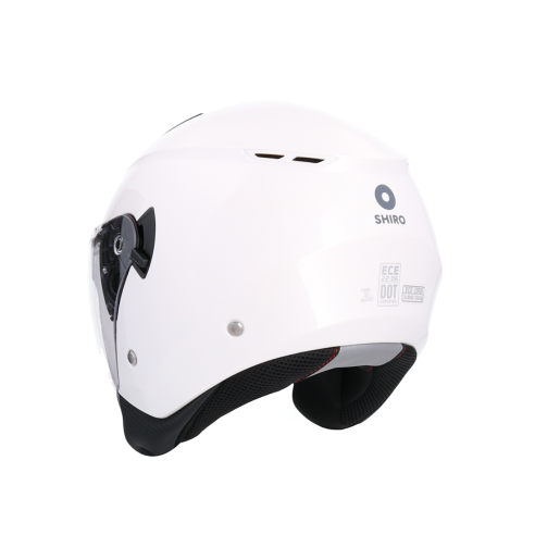 Casco Jet Shiro Ibiza grafito mate