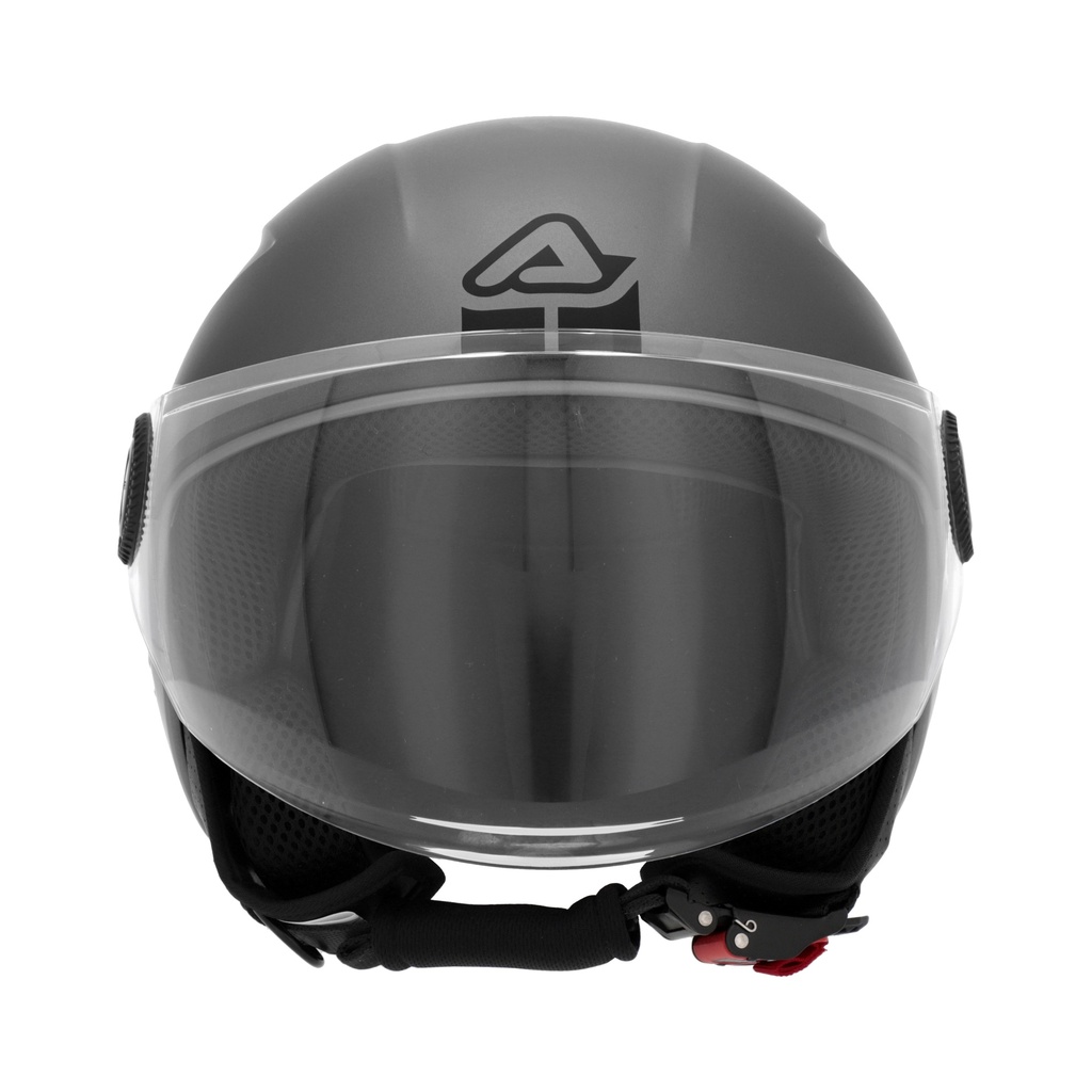 Casco Acerbis Jet Brezza Gris Oscuro Metálico - imagen 2