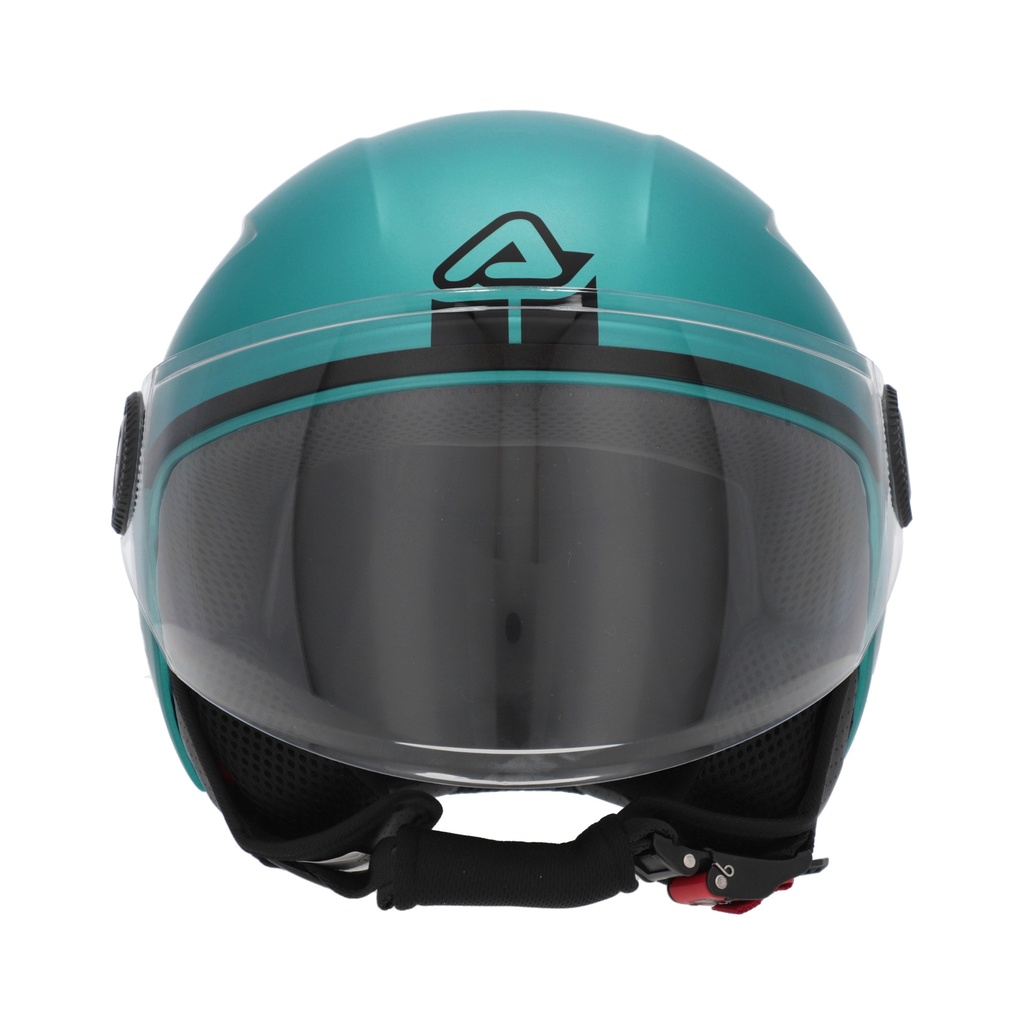 Casco Acerbis Jet Brezza Turquesa Metálico - imagen 2