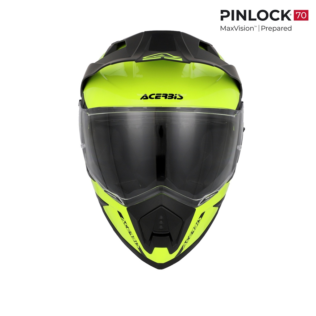 Casco Acerbis Assault Amarillo Flúo - imagen 3