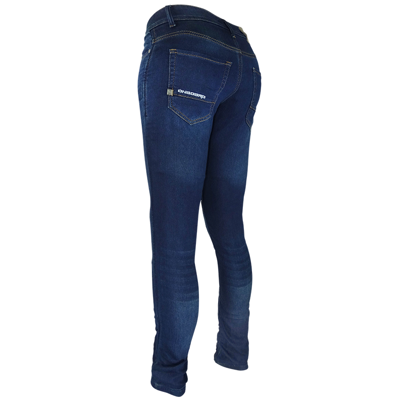 PANT.MUJER TEJANO KEVLAR"CHIC 02"AZUL
