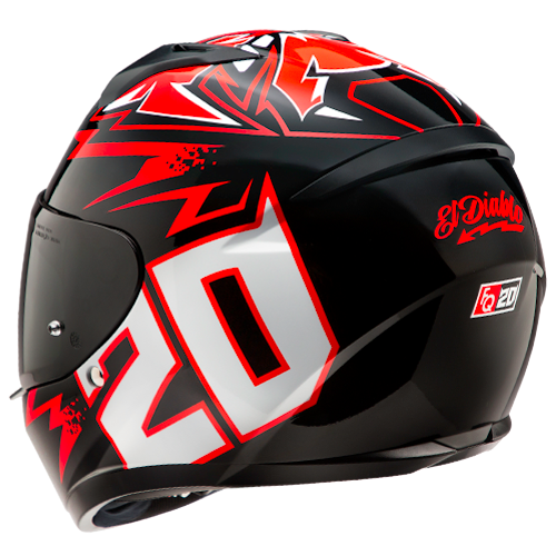 Casco HJC C10 Diablo Mask MC1 - imagen 1