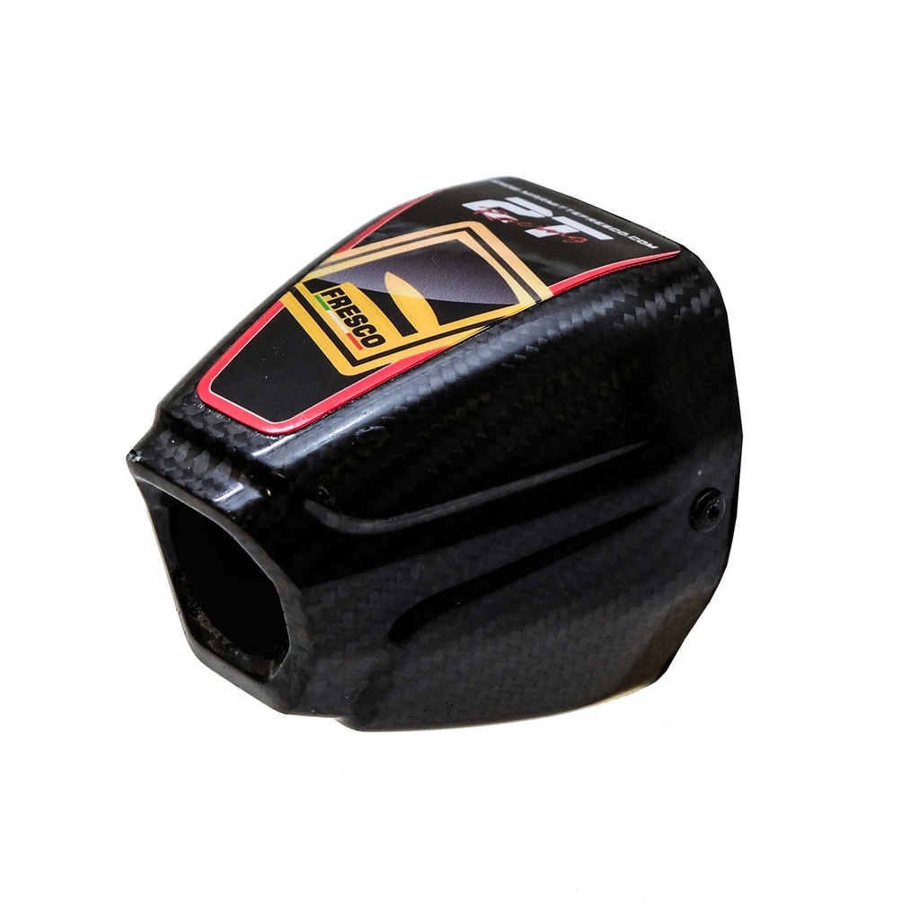 Tapa de Carbono Fresco para Silenciador CARBY 2T