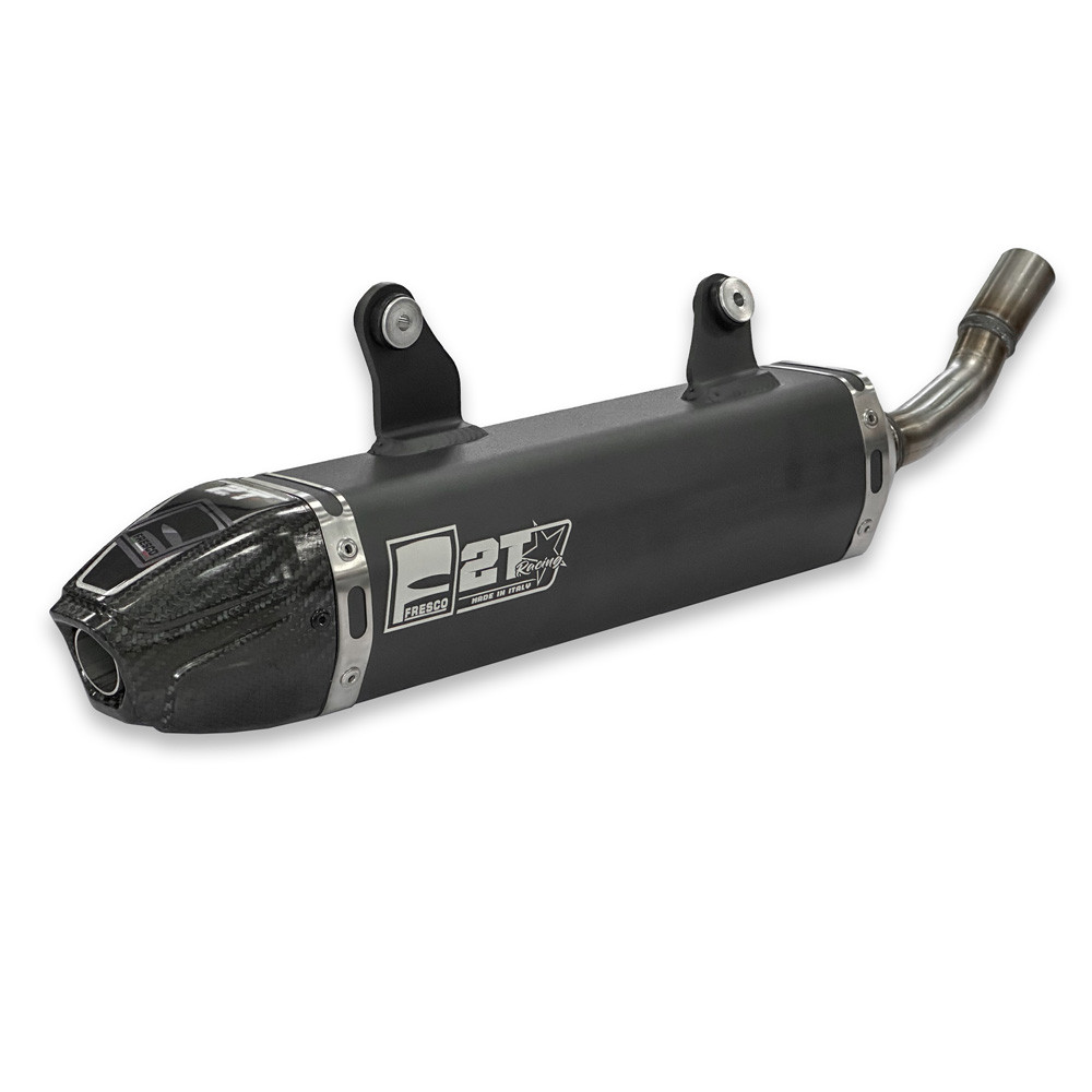 Silenciador Fresco CARBY Husqvarna 250 / 300 TE 17-19 / 250 TC 17-18 / KTM 250 / 300 EXC 17-19 Negro