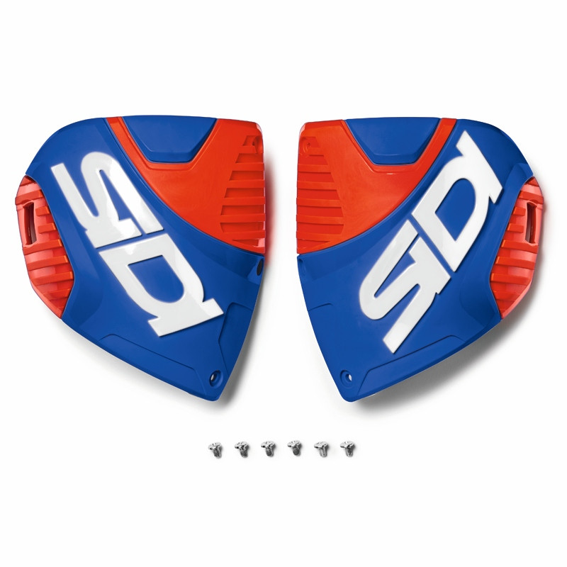 Recambio Sidi Frontal Caña Crossfire 3 Azul / Rojo Fluor