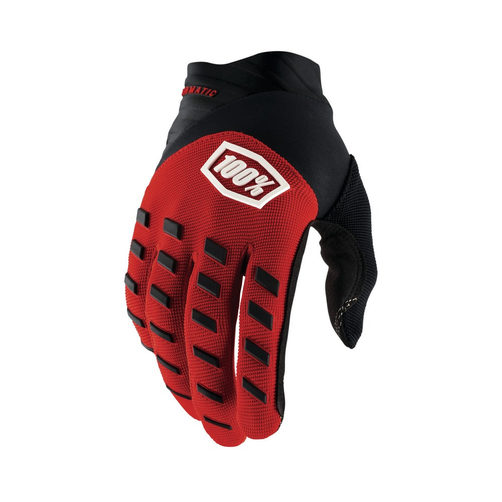 [1000000025] Guantes 100% Airmatic Rojo / Negro ·