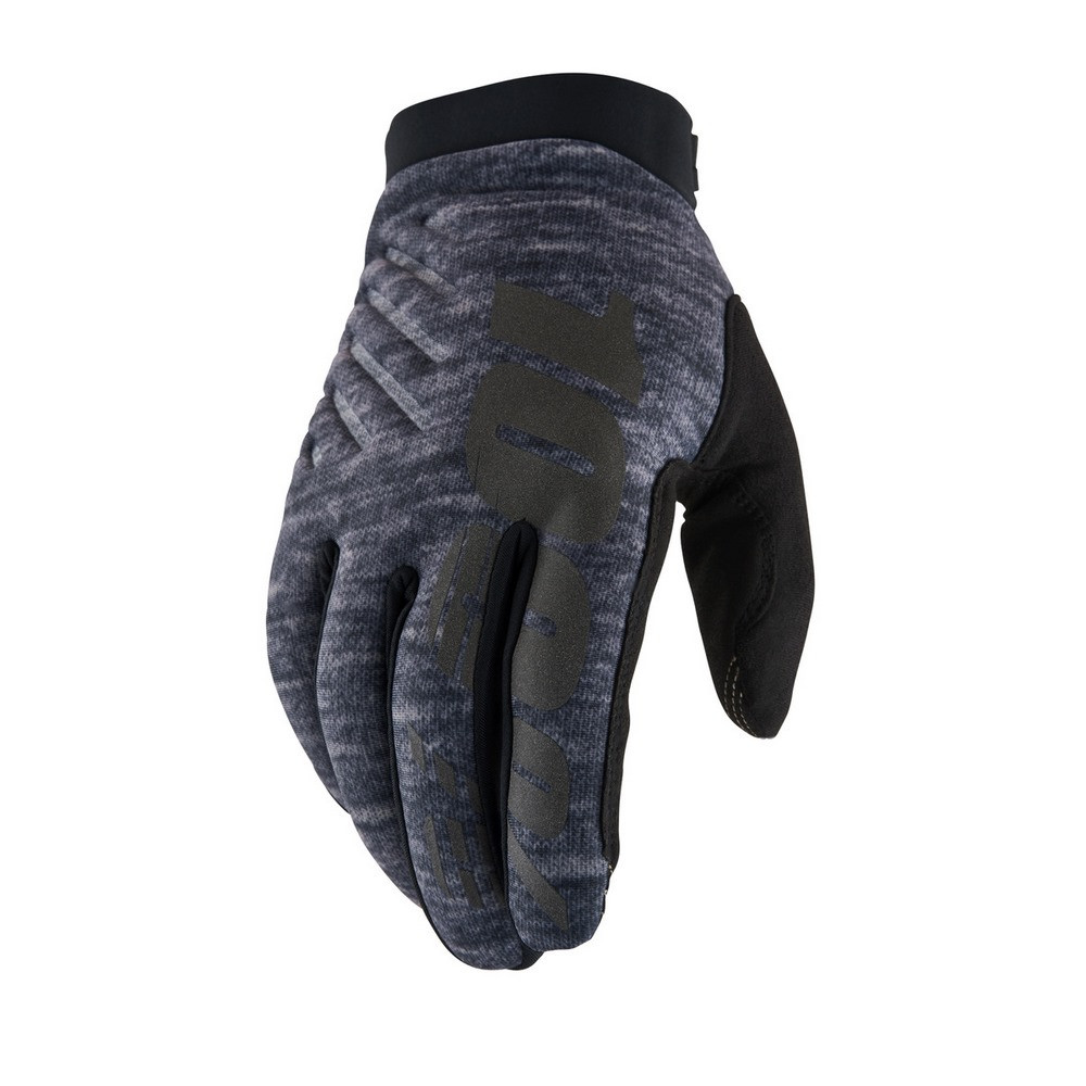 Guantes 100% Brisker Gris