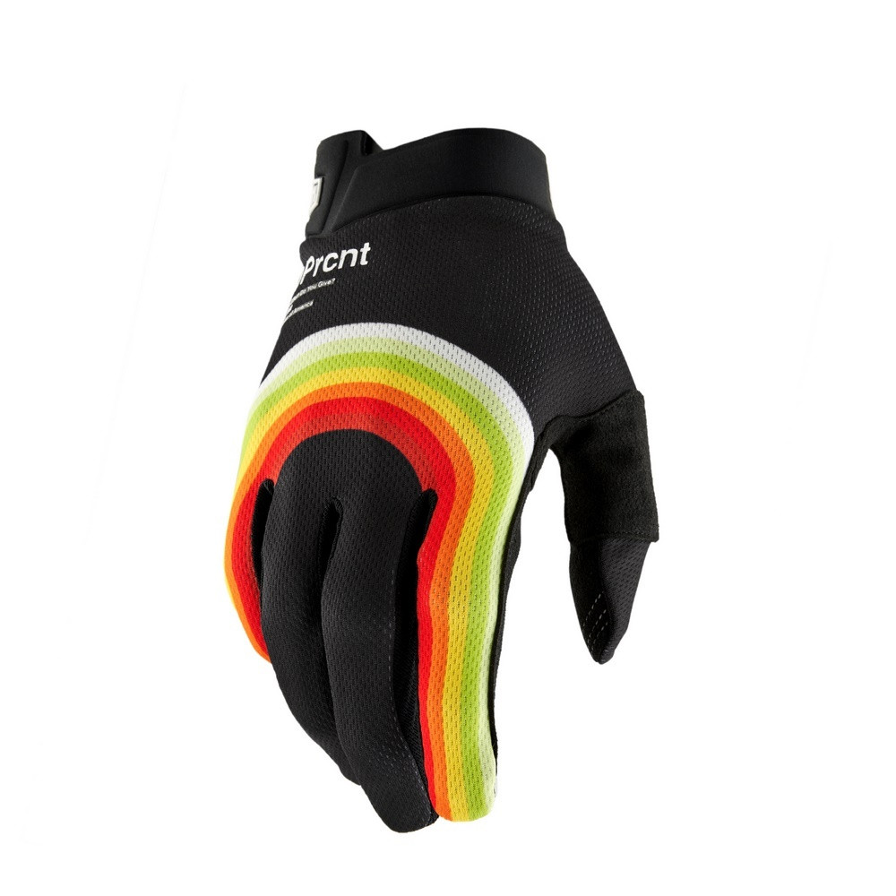 Guantes 100% Itrack Rewind / Negro ·