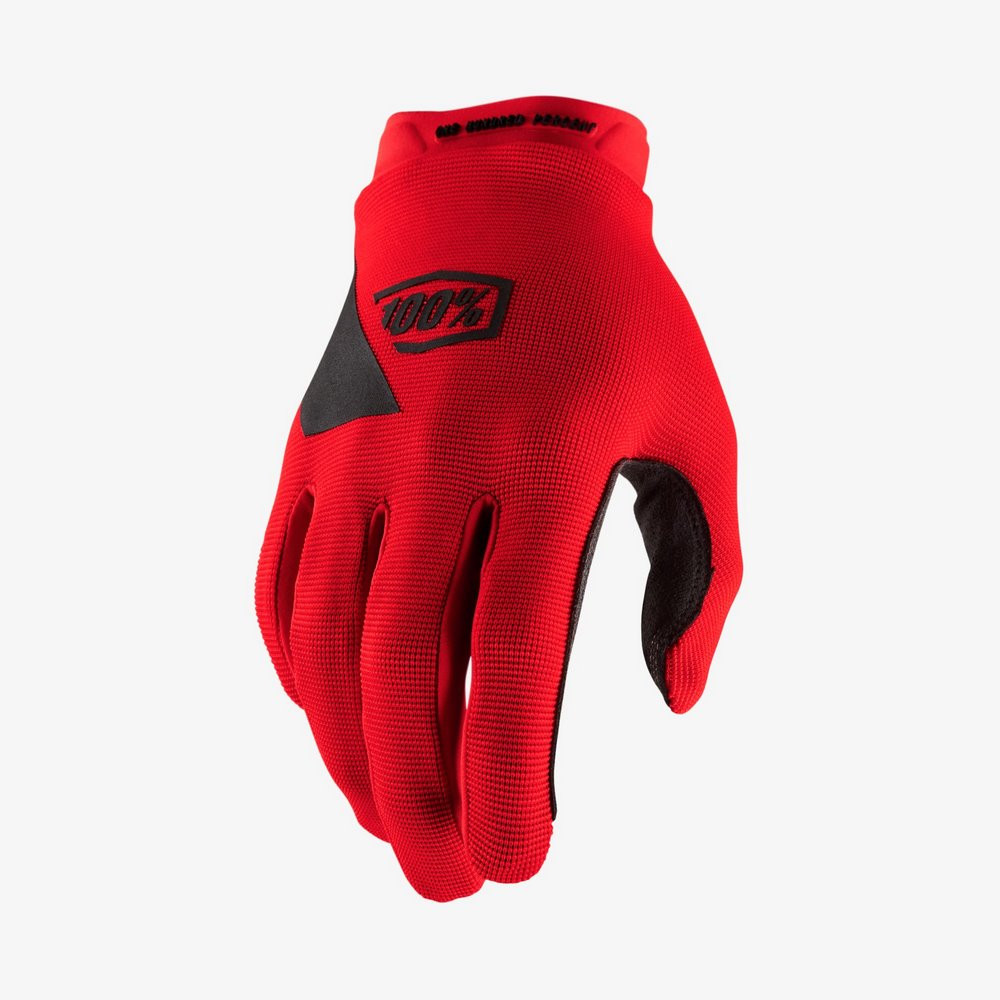 Guantes 100% Ridecamp Rojo ·