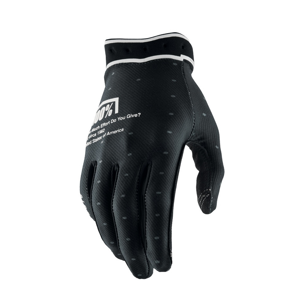Guantes 100% Ridefit M2 Negro
