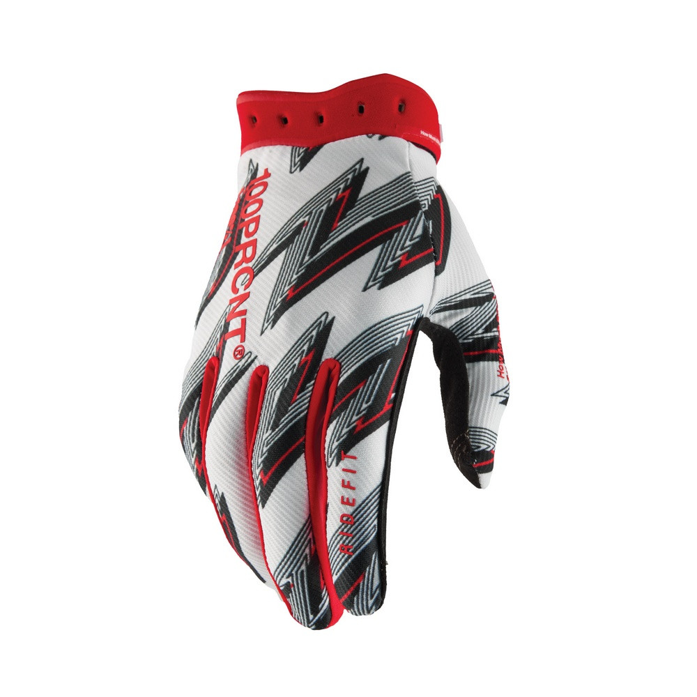 Guantes 100% Ridefit M2 Rojo
