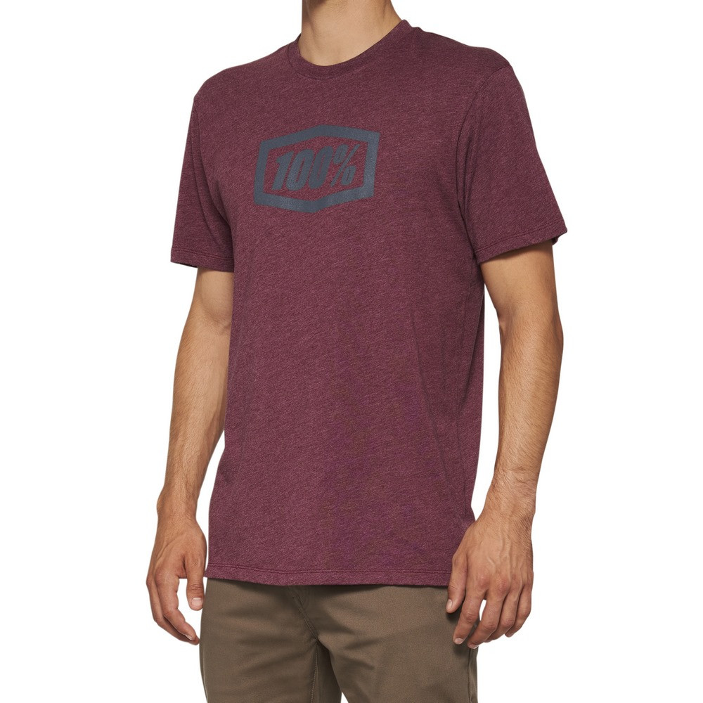[2000000030] Camiseta 100% Icon Granate · (S)