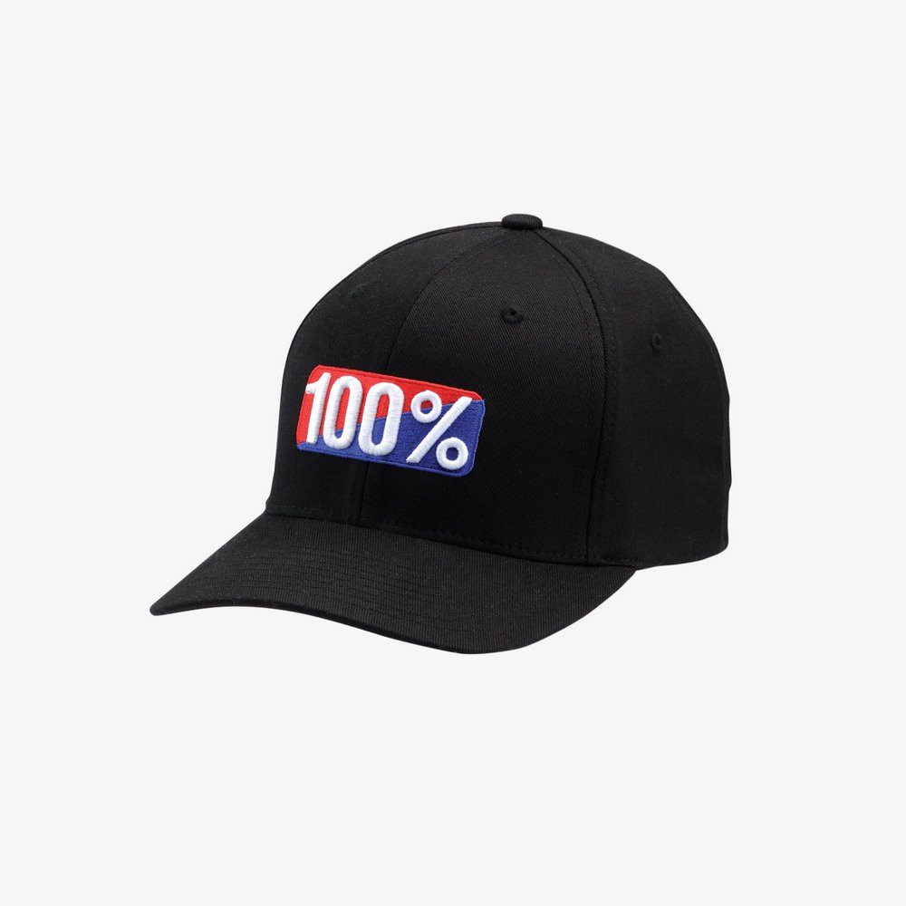 [2004300001] Gorra 100% Classic X-fit Negro (L/XL)