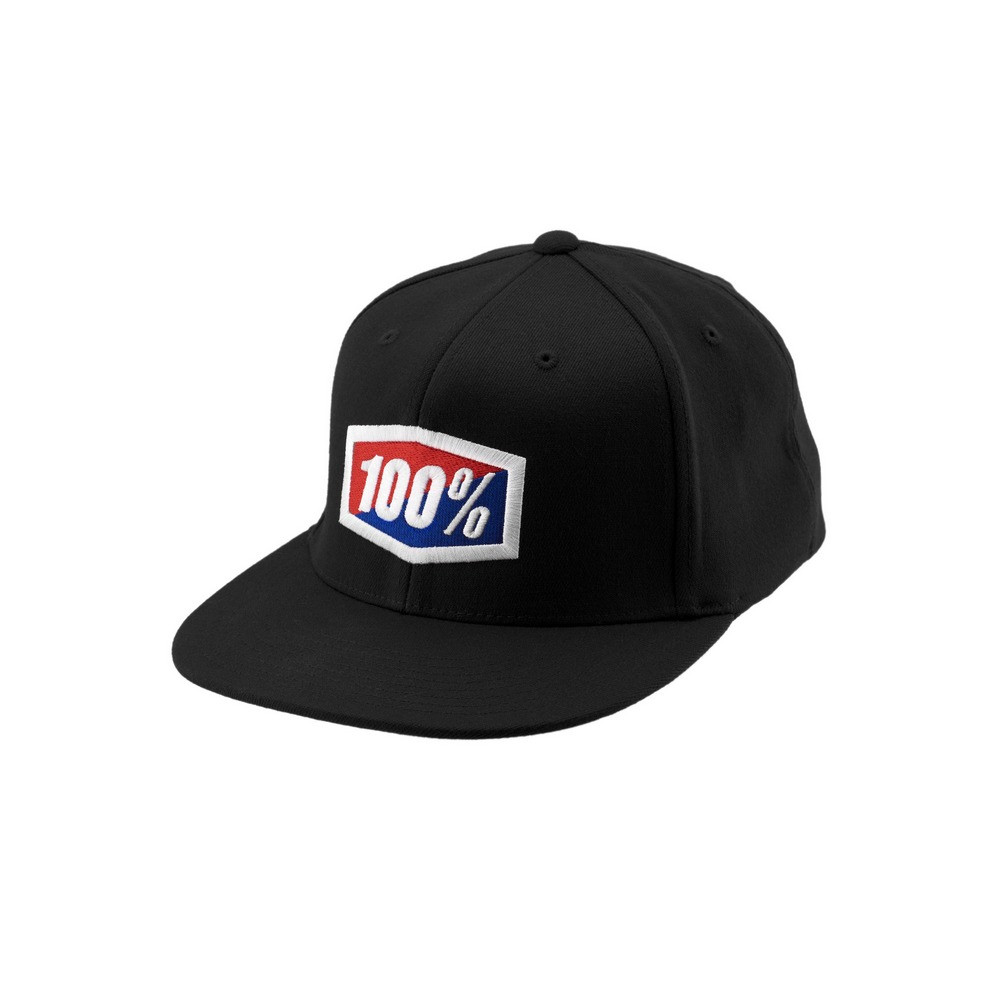 Gorra 100% Official J-fit Negro ·