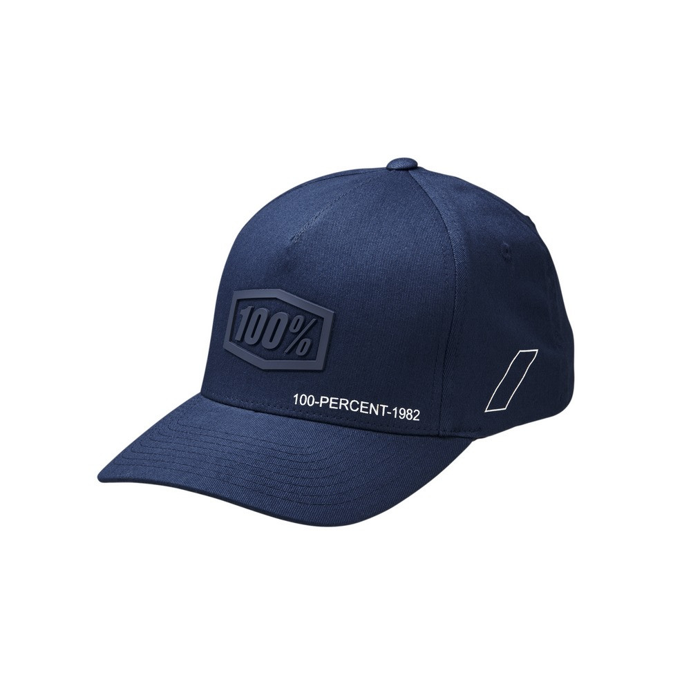 Gorra 100% Shadow Flexfit Azul Marino ·