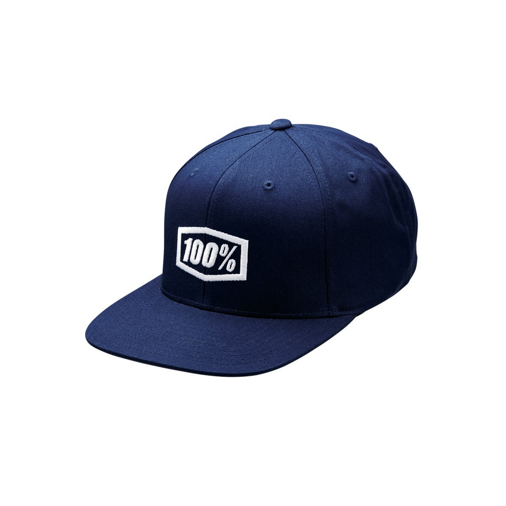 Gorra 100% Icon Snapback Azul Marino