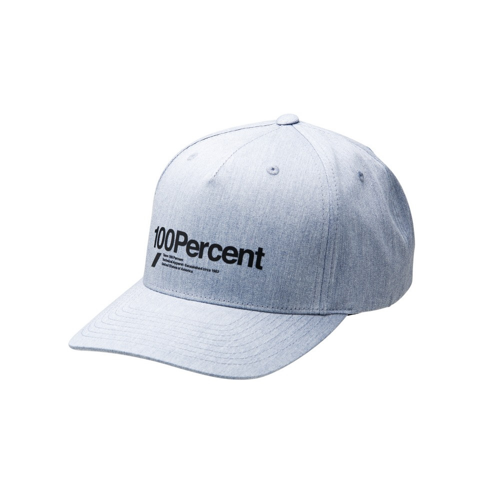 Gorra 100% Manifesto Snapback Gris ·