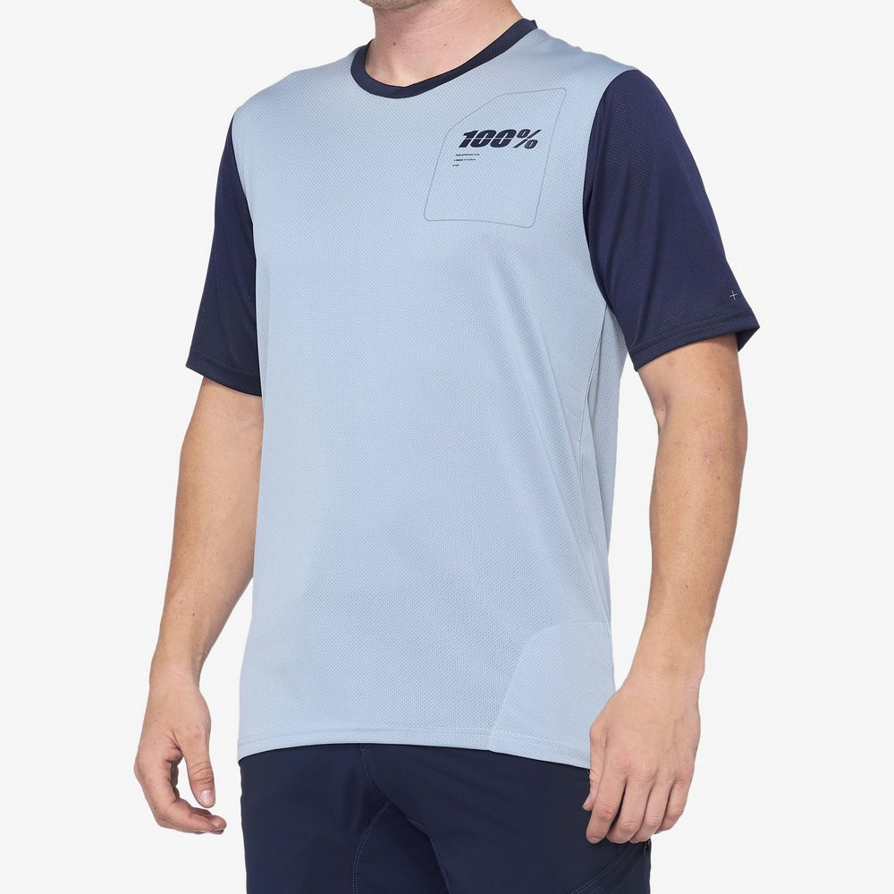 Jersey 100% Ridecamp Azul/Azul Marino