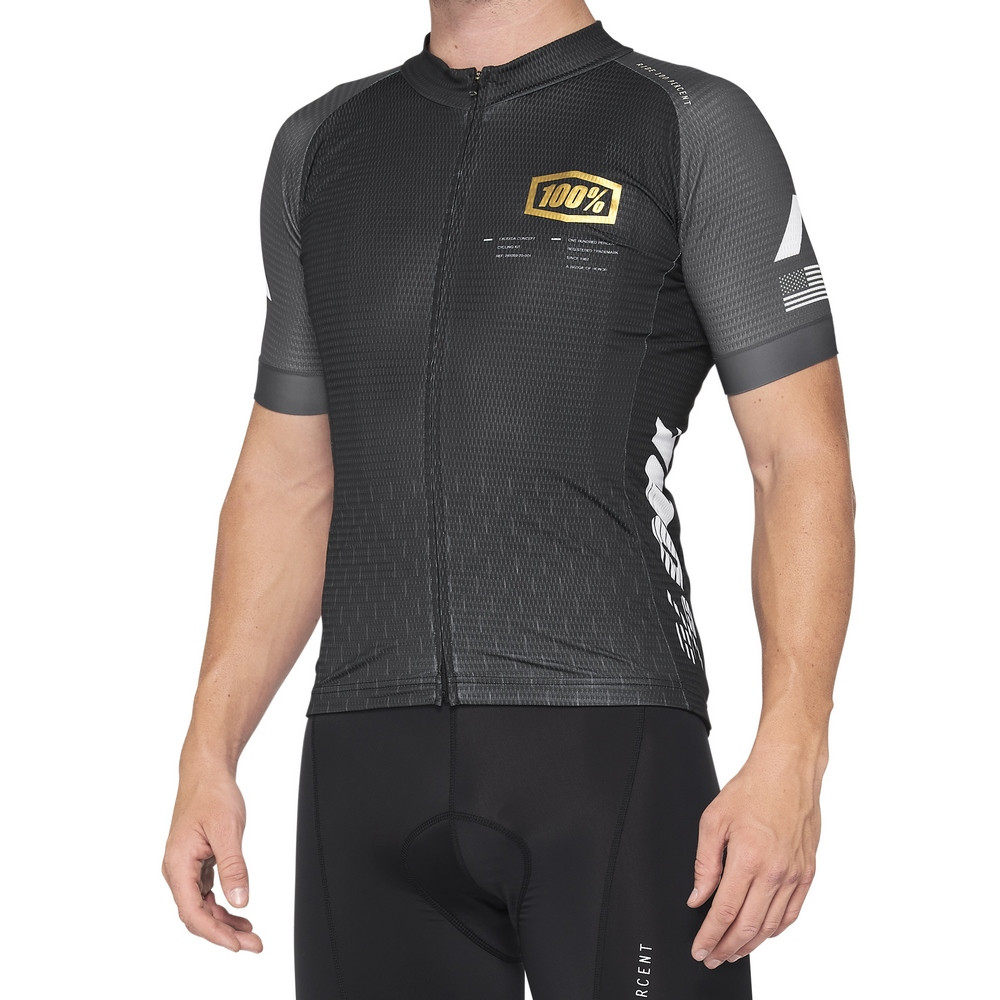 Jersey 100% Exceeda Negro / Gris ·
