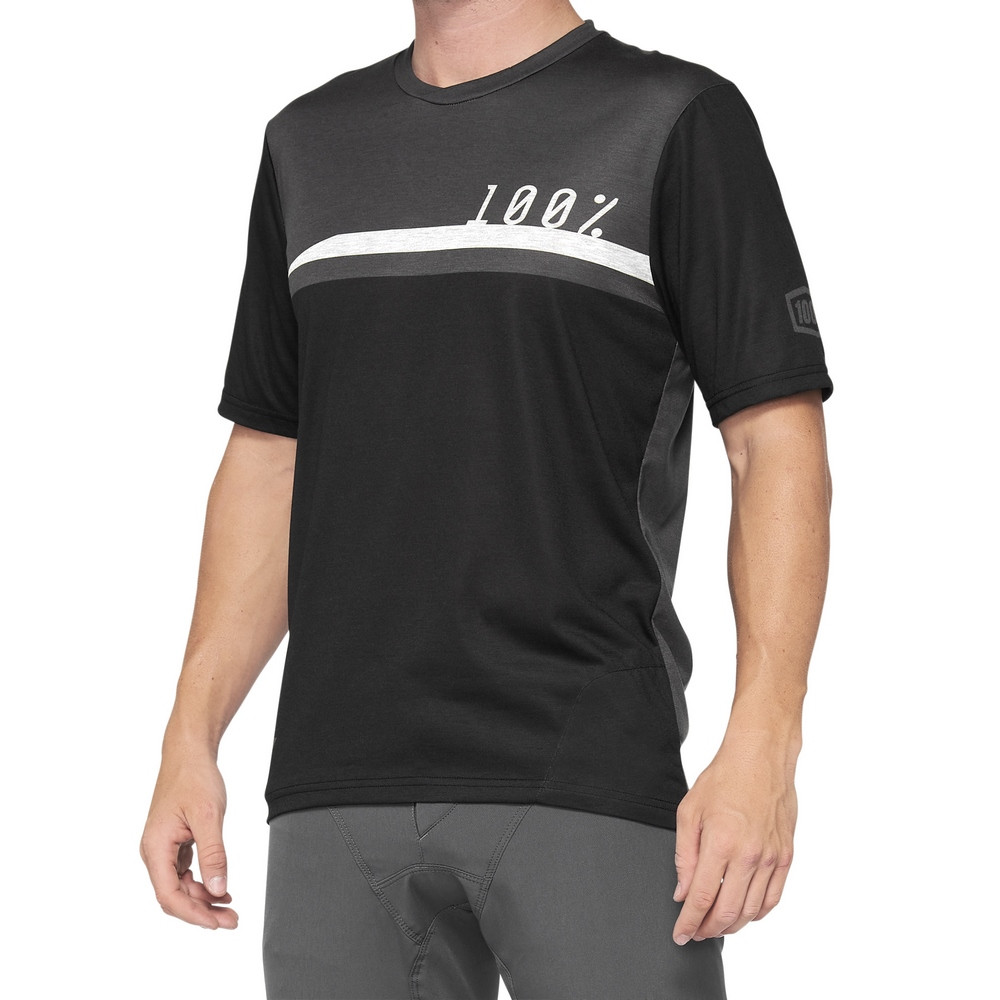 Jersey 100% Airmatic Negro / Gris