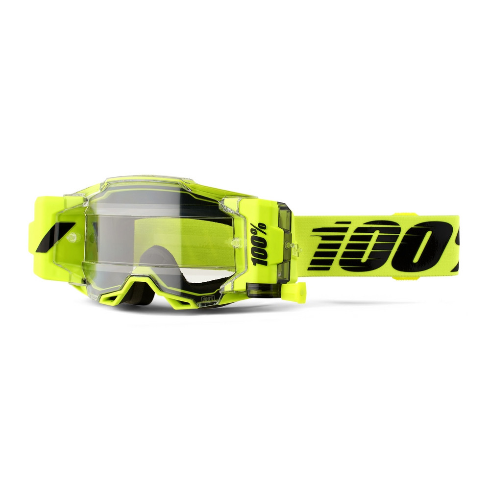 [5000600002] Gafas 100% Armega Forecast Nuclear Citrus / Transparente