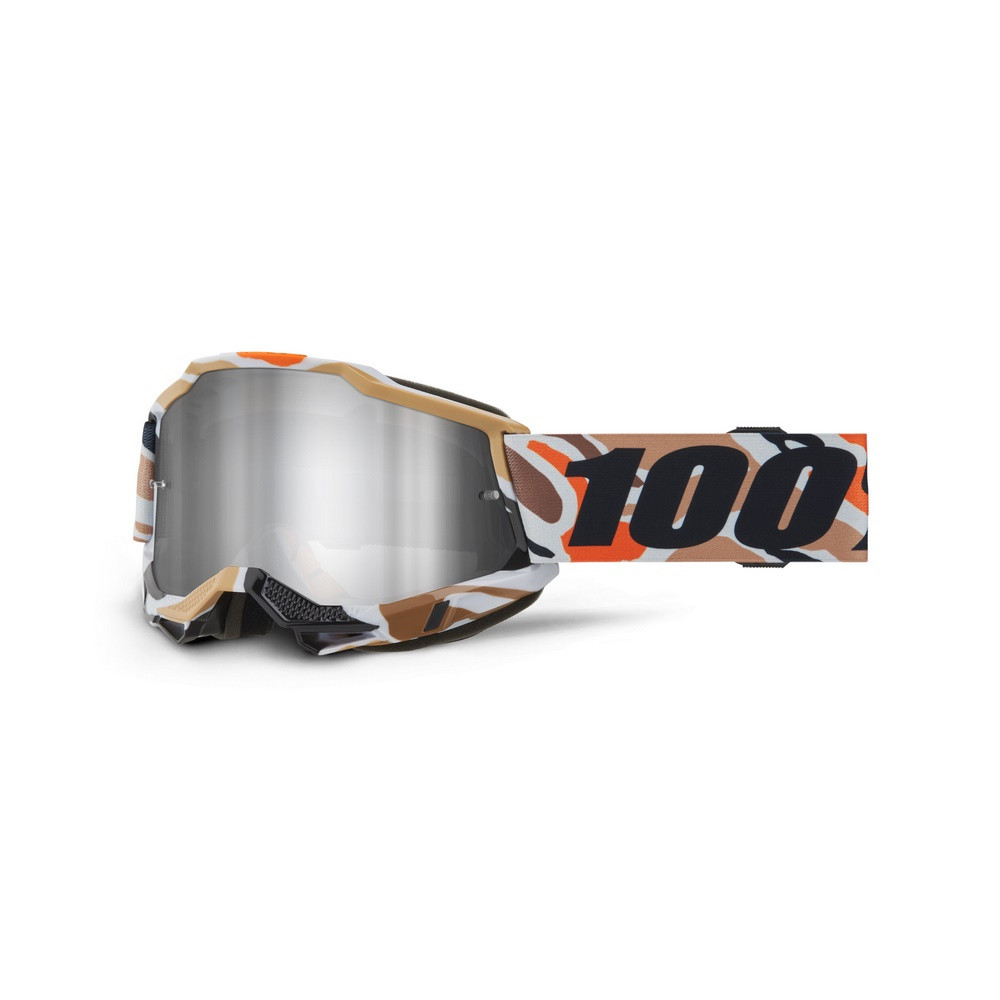 Gafas 100% Accuri 2 M2 Flea / Plata Espejo