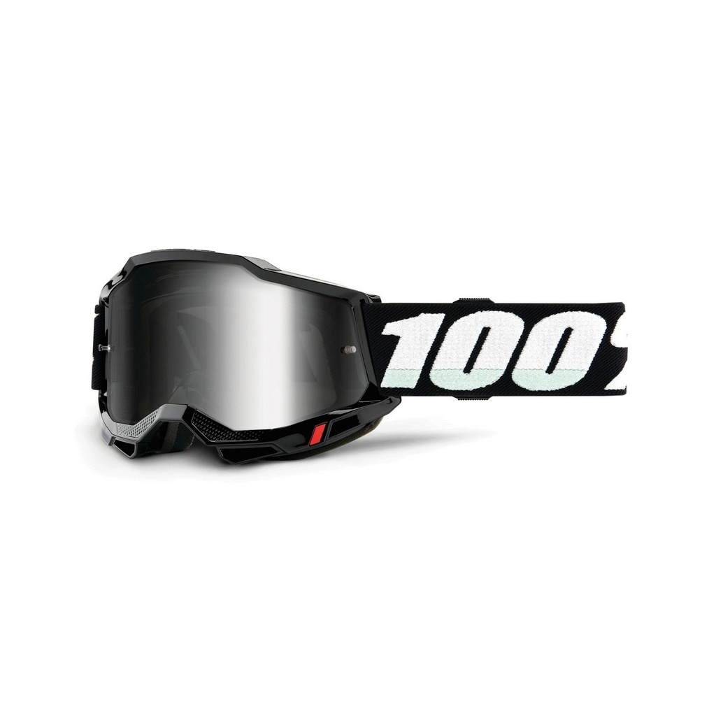 Gafas 100% Accuri 2 Junior M2 Negro / Plata Espejo