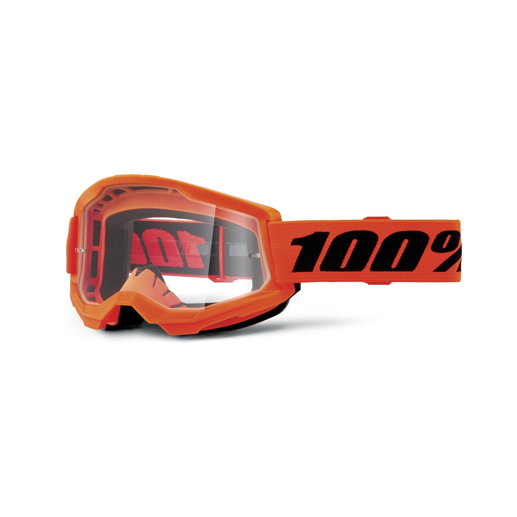 Gafas 100% Strata 2 M2 Naranja / Transparente