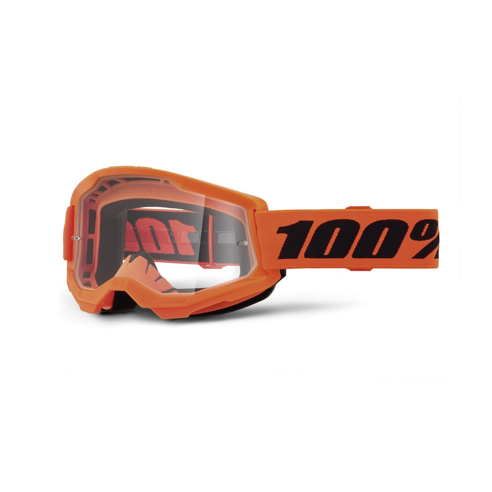 Gafas 100% Strata 2 Junior M2 Naranja Neon / Transparente