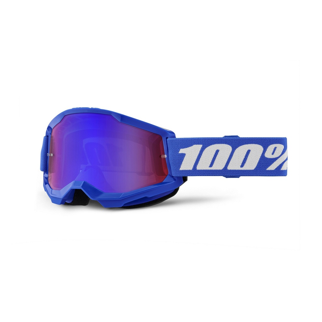 Gafas 100% Strata 2 Junior M2 Azul / Rojo Azul Espejo