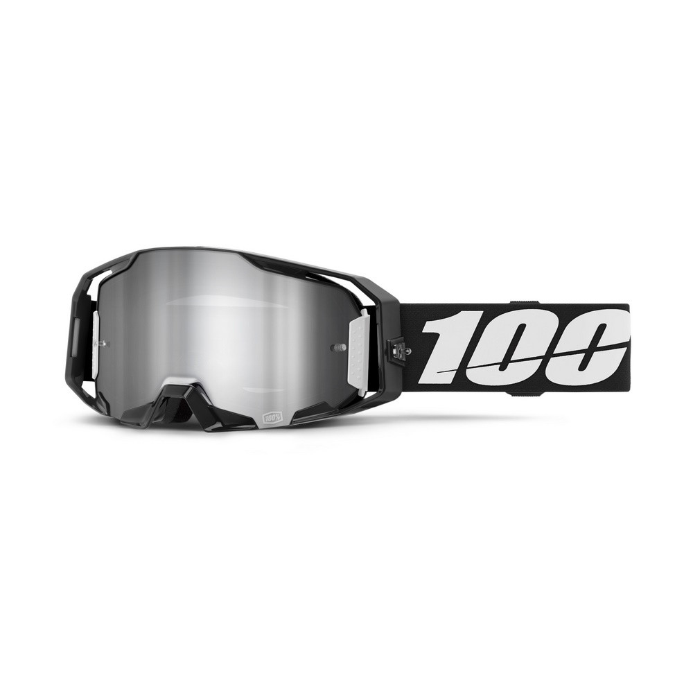 Gafas 100% Armatic Negro / Plata Flash