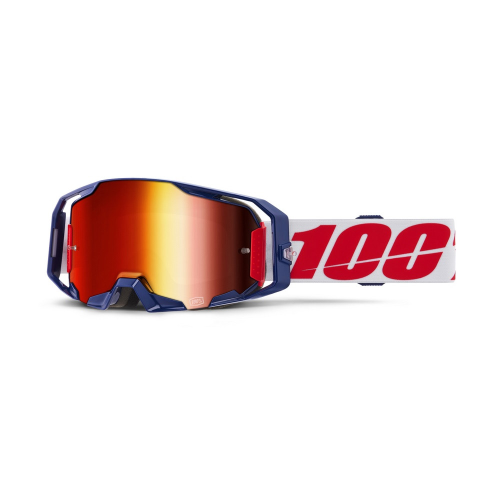[5006000006] Gafas 100% Armatic Mach Z / Rojo Espejo