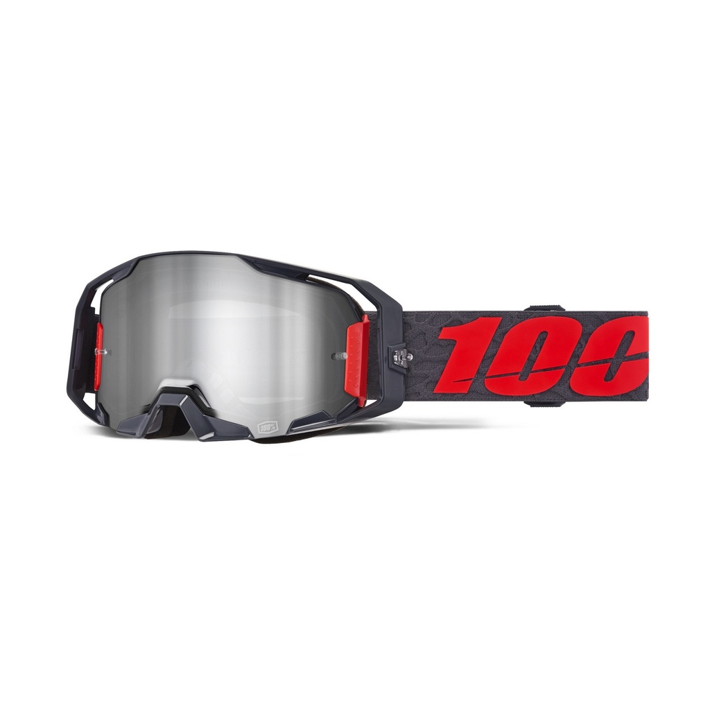 Gafas 100% Armatic Turo / Plata Espejo