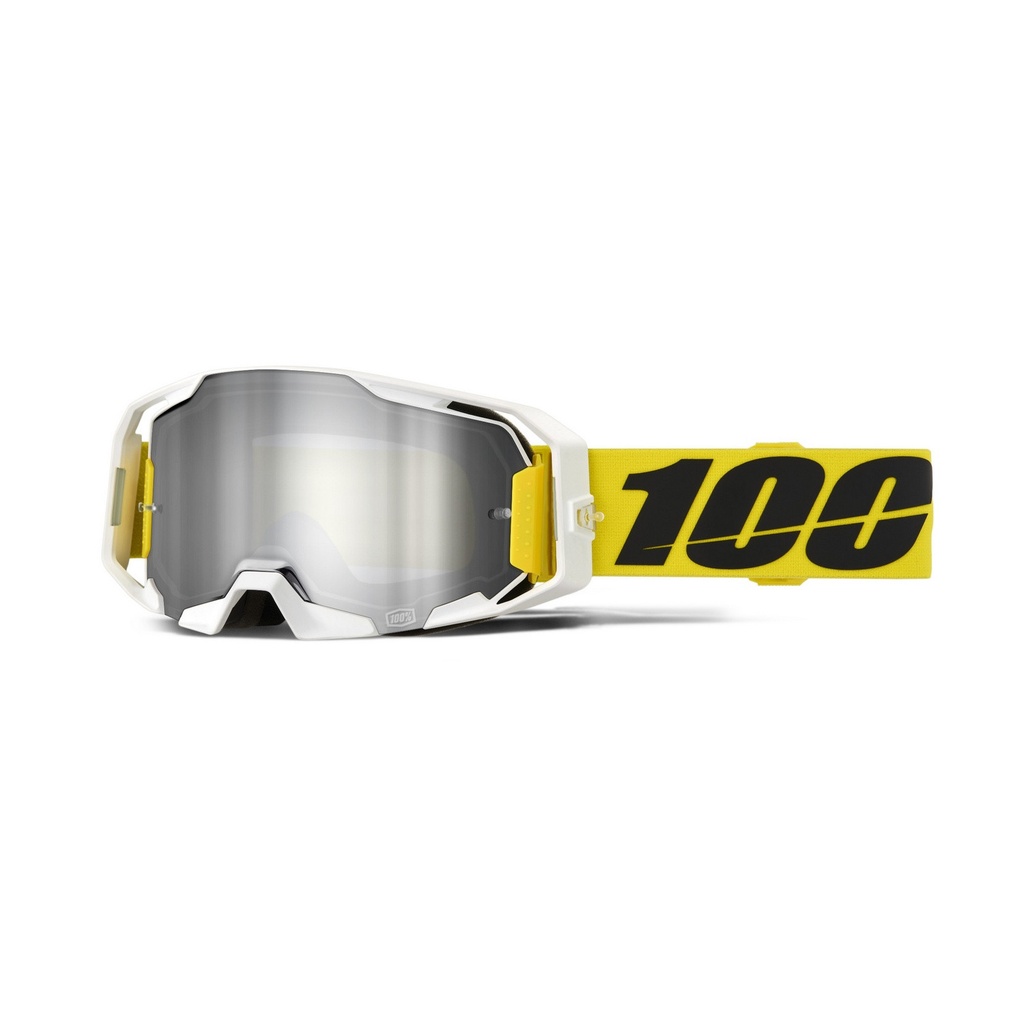 [5006010015] Gafas 100% Armatic Valera / Plata Espejo