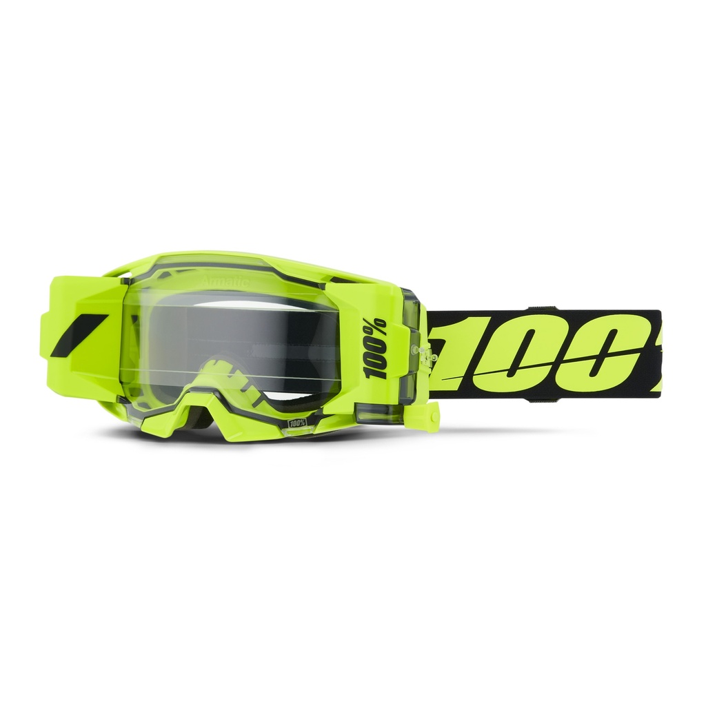 Gafas 100% Armatic Forecast Amarillo Neon / Transparente