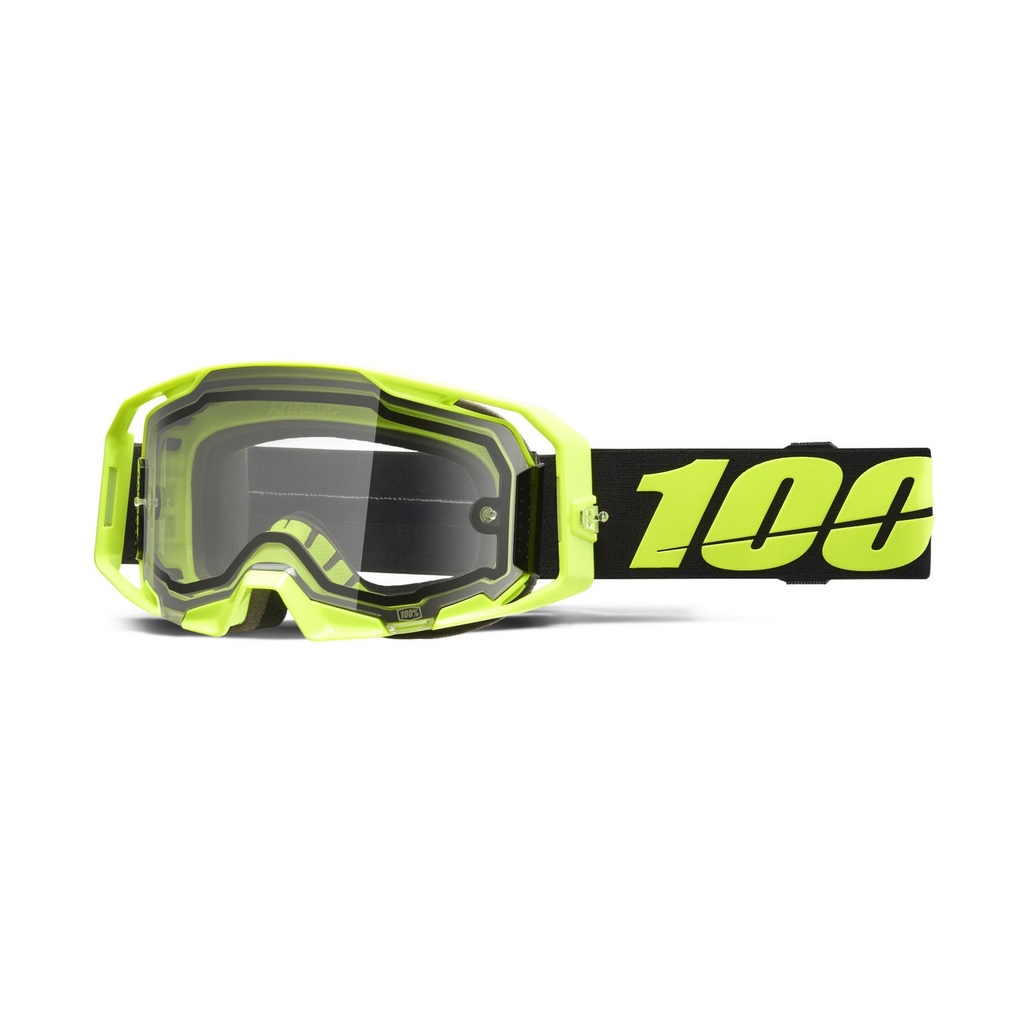 Gafas 100% Armatic Enduro Amarillo Neon / Transparente