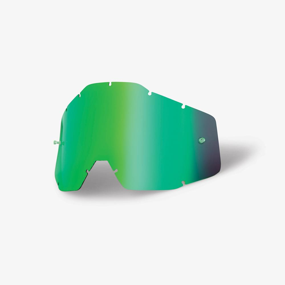 Recambio 100% Lente Youth With Posts Verde Espejo