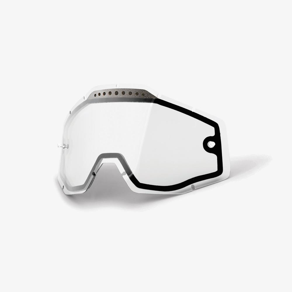 Recambio 100% Lente Dual Vented Transparente ·