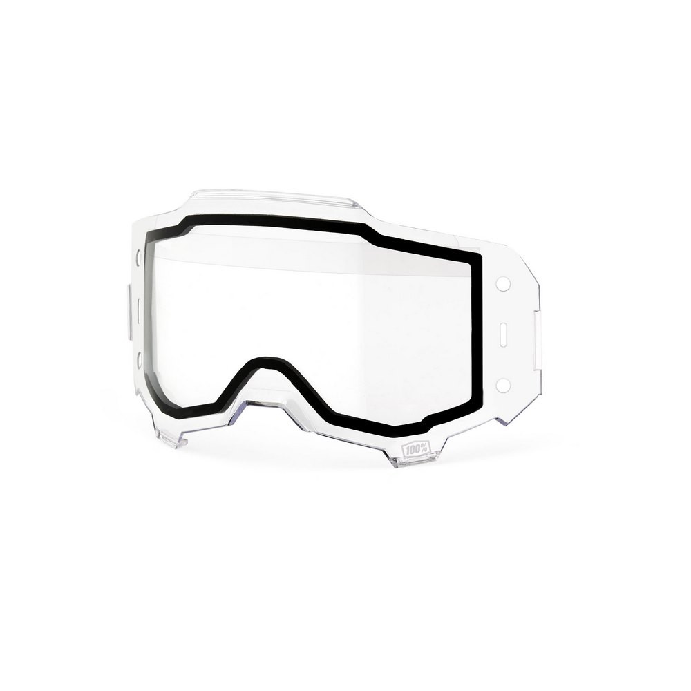 Recambio 100% Lente Armega Forecast Dual Transparente ·
