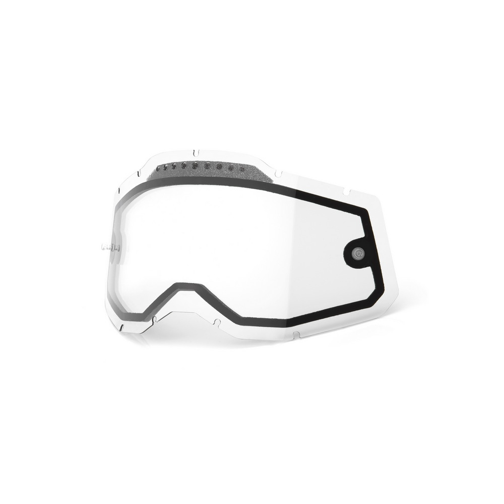 Recambio Lente 100% Dual Ventilado Modelos 2 Transparente