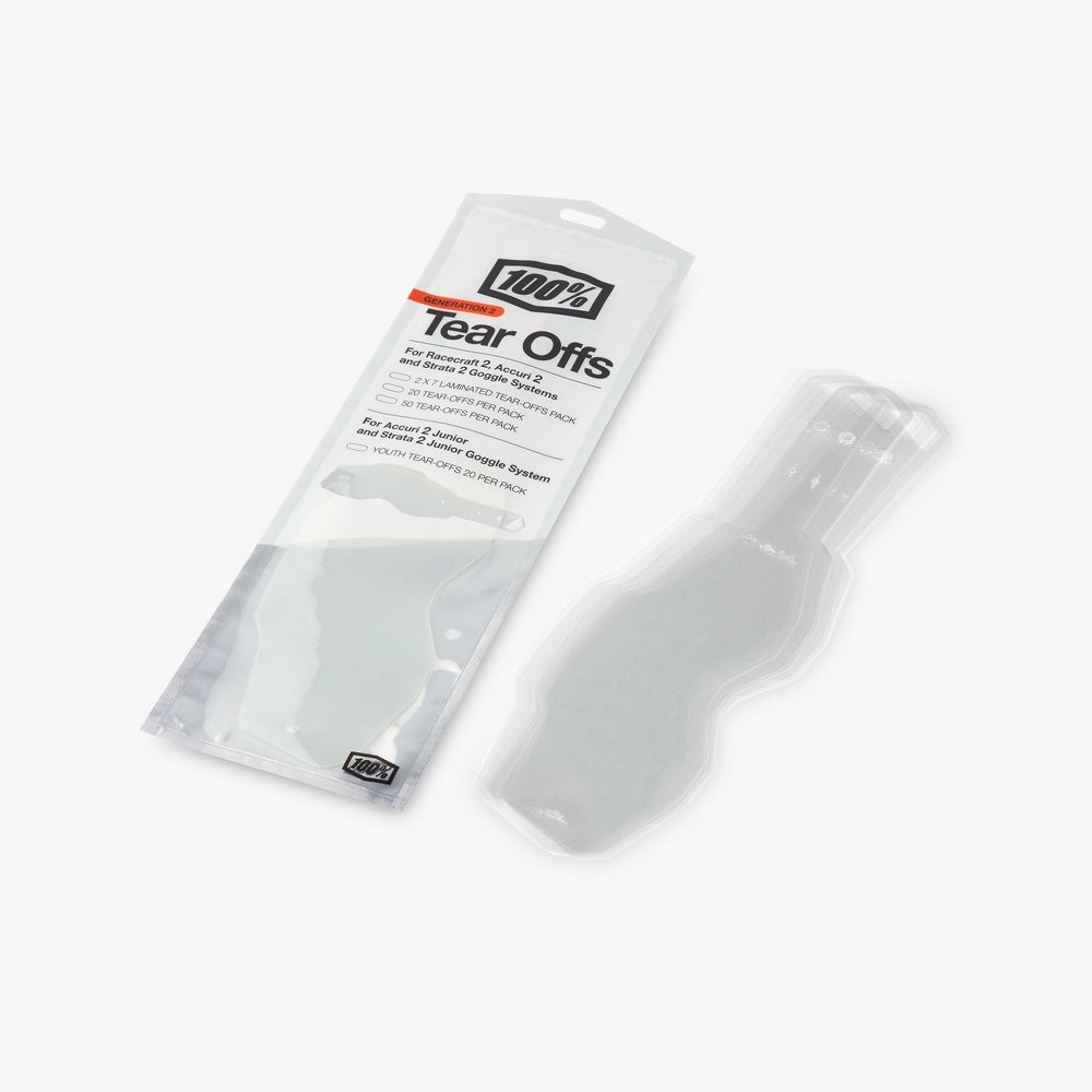 Recambio 100% Tear Off Standard 50U Modelos 2 ·