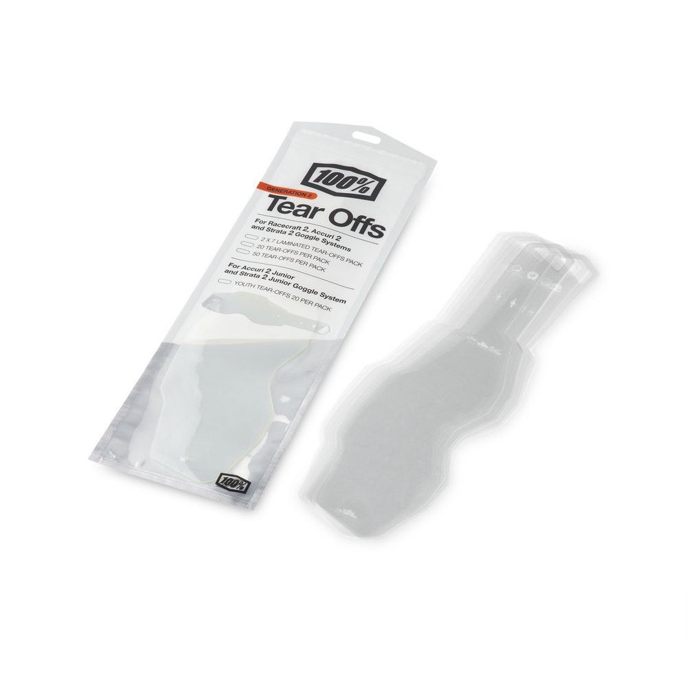 Recambio 100% Tear Off Standard Youth Modelos 2 ·