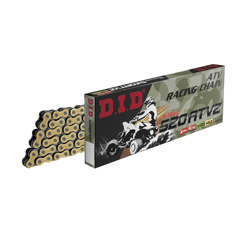 Cadena DID 520ATV2 x 92 ZB Oro/Negro